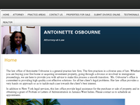 A OSBOURNE website screenshot