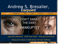 ANDREW BRESALIER website screenshot