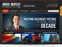 BRUCE BENTLEY website screenshot