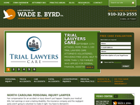 WADE BYRD website screenshot