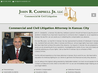 JOHN CAMPBELL JR website screenshot