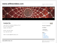 CATHERINE WILLMORE website screenshot