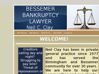 NEIL CLAY website screenshot