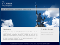 JAMES COOMES website screenshot