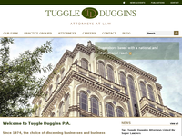 J NATHAN DUGGINS III website screenshot