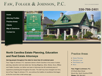 FREDRICK JOHNSON website screenshot