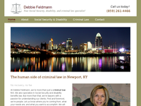 DEBBIE FELDMAN website screenshot