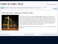 LYLE FULLER website screenshot