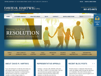 DAVID HARTWIG website screenshot