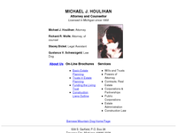 MICHAEL HOULIHAN website screenshot