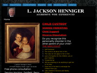 L JACKSON HENNIGER website screenshot