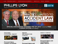 GREGORY LYON website screenshot