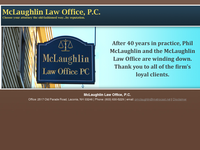 EMILY MC LAUGHLIN website screenshot