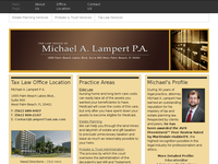 MICHAEL LAMPERT website screenshot