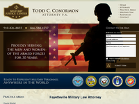 TODD CONORMON website screenshot