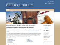 DAVID PHILLIPS website screenshot