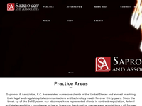 WALT SAPRONOV website screenshot