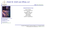 ROBERT SMITH website screenshot