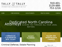 JOHN TALLY website screenshot