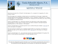 TANIA SCHMIDT-ALPERS website screenshot