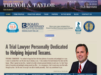 TREVOR TAYLOR website screenshot