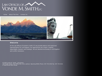 VONDE SMITH website screenshot