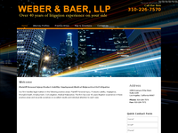 JOHN WEBER website screenshot