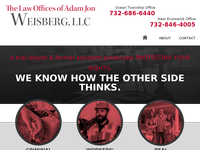 ADAM WEISBERG website screenshot