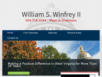 WILLIAM WINFREY II website screenshot