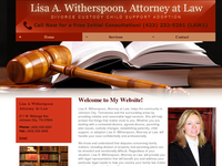LISA WITHERSPOON website screenshot