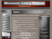 CHAD WOODRUFF website screenshot