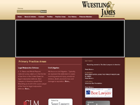 WILLIAM JAMES website screenshot